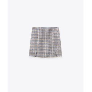 Zara textured Weave Mini skirt